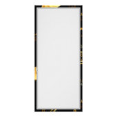 Naadloos patroon met gouden sterren reclamekaart (Achterkant)