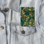 Naadloos patroon met gouden varens button (Insitu)