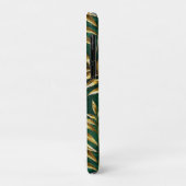 Naadloos patroon met gouden varens Case-Mate iPhone case (Achterkant/links)
