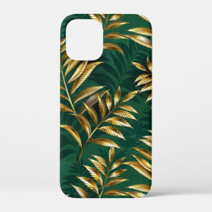 Naadloos patroon met gouden varens Case-Mate iPhone case