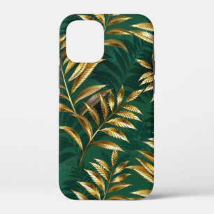 Naadloos patroon met gouden varens Case-Mate iPhone case