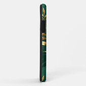 Naadloos patroon met gouden varens Case-Mate iPhone case (Achterkant/rechts)