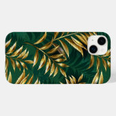 Naadloos patroon met gouden varens Case-Mate iPhone case (Achterkant (horizontaal))