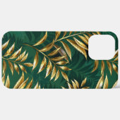 Naadloos patroon met gouden varens Case-Mate iPhone case (Achterkant / Rechts)