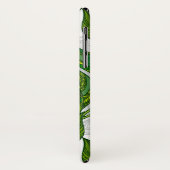 Naadloos patroon met groene theebladeren Case-Mate iPhone case (Achterkant/links)