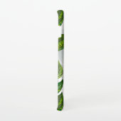 Naadloos patroon met groene theebladeren samsung galaxy hoesje (Rechterkant)