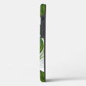 Naadloos patroon met groene theelbladeren Case-Mate iPhone case (Achterkant / Links)