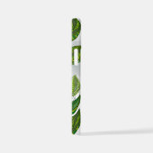 Naadloos patroon met groene theelbladeren iPhone hoesje (Rechterkant)