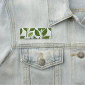 Naadloos patroon met groene theelbladeren naamplaatje (In situ)