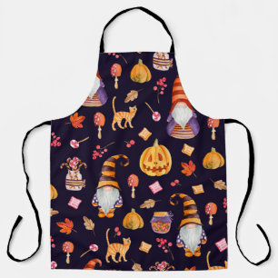 Naadloos patroon met  Halloween-elementen.  Schort