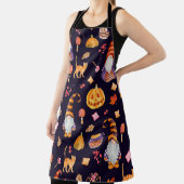 Naadloos patroon met  Halloween-elementen. Schort (Insitu)