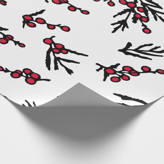 naadloos patroon met hand getrokken winter cadeaupapier (Hoek)