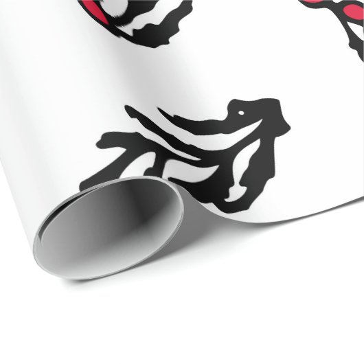 naadloos patroon met hand getrokken winter cadeaupapier (Rol Hoek)