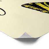  naadloos patroon met handgeschreven tekst Lor Poster (Hoek)