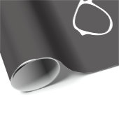 Naadloos patroon met handgetrokken bril, mode cadeaupapier (Rol Hoek)