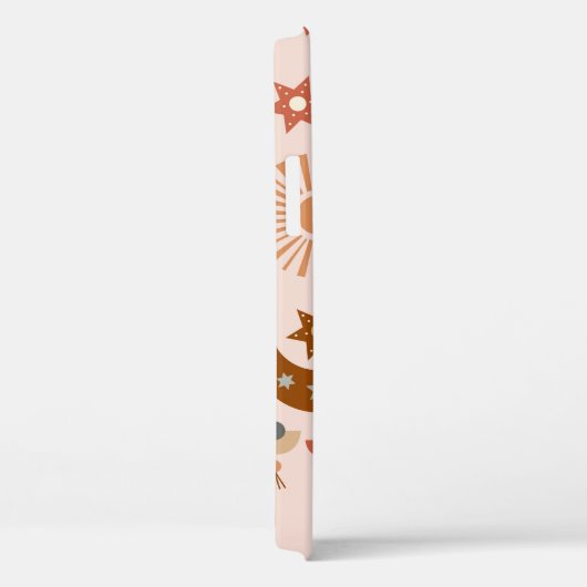 naadloos patroon met hemelogen, maan, zon Case-Mate iPhone case (Achterkant / Rechts)