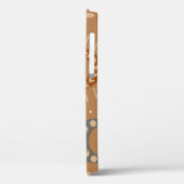 naadloos patroon met hemelse uil en hare Case-Mate iPhone case (Achterkant / Links)