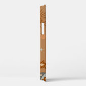 naadloos patroon met hemelse uil en hare Case-Mate iPhone case (Achterkant / Rechts)