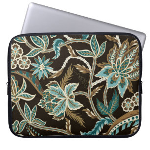 Naadloos patroon met het etnische Japanse ornament Laptop Sleeve