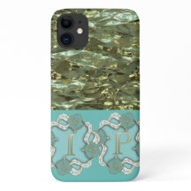 Naadloos patroon met IP Monogram