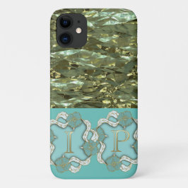 Naadloos patroon met IP Monogram Case-Mate iPhone Case