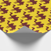 Naadloos patroon met kamelen. cadeaupapier (Hoek)