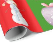 Naadloos patroon met kerst thema illustratie cadeaupapier (Rol Hoek)