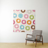 Naadloos patroon met kleurrijke, lekkere glanzende wandkleed (In Situ (horizontaal))