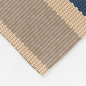 Naadloos patroon met kleurrijke strepen fleece deken (Hoek)