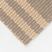 Naadloos patroon met kleurrijke strepen fleece deken (Hoek)