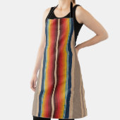 Naadloos patroon met kleurrijke strepen schort (Insitu)