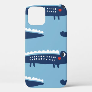 Naadloos patroon met krokodillen Case-Mate iPhone case