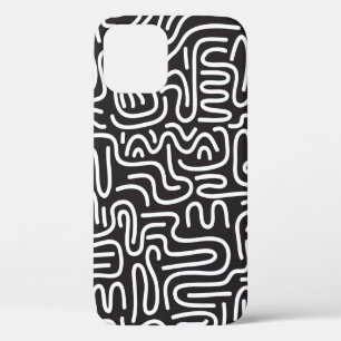 Naadloos patroon met lijnen voor het scheuren van  Case-Mate iPhone case