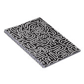 Naadloos patroon met lijnen voor het scheuren van  notitieboek (Rechterzijde)