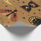 naadloos patroon met magische elementen cadeaupapier (Hoek)