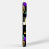 Naadloos patroon met Mardi Gras-veren Case-Mate iPhone Case (Achterkant / Rechts)