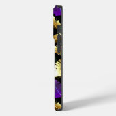 Naadloos patroon met Mardi Gras-veren Case-Mate iPhone Case (Achterkant / Links)