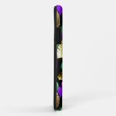 Naadloos patroon met Mardi Gras-veren Case-Mate iPhone Case (Achterkant/rechts)