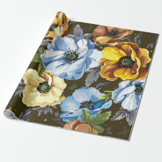 Naadloos patroon met mooie bouquet-bloesem cadeaupapier