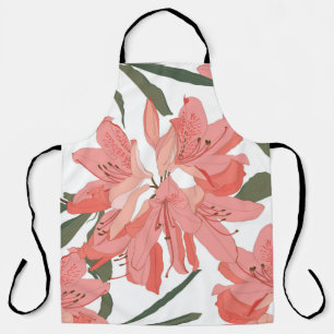 Naadloos patroon met Oleander-bloem. Floral comp Schort