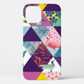 naadloos patroon met papegaai, Toucans, Hummingbir Case-Mate iPhone Case (Achterkant)