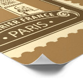 naadloos patroon met postzegels op het thema van poster (Hoek)