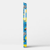 Naadloos patroon met racewagens. Case-Mate iPhone case (Achterkant / Links)
