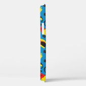 Naadloos patroon met racewagens. Case-Mate iPhone case (Achterkant / Rechts)