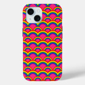 Naadloos patroon met regenbogen Case-Mate iPhone case (Achterkant)