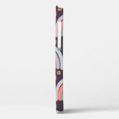 naadloos patroon met regenbogen en regendruppels Case-Mate iPhone case (Achterkant / Links)