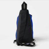 Naadloos patroon met regenbogen sling bag (Achterkant)