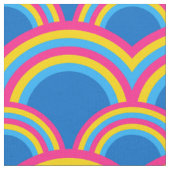 Naadloos patroon met regenbogen stof (Close Up)