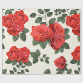 Naadloos patroon met rozen cadeaupapier (Vlak)