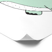 naadloos patroon met schattig gekleurd, helder, ro poster (Hoek)